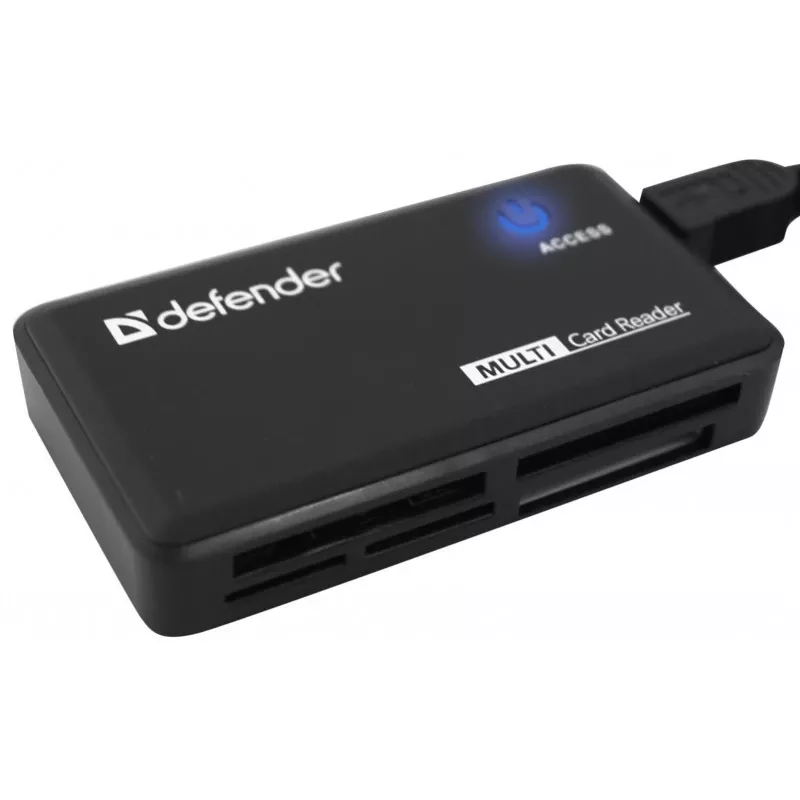 Čítačka kariet Defender OPTIMUS USB 2.0 univerzálna čierna