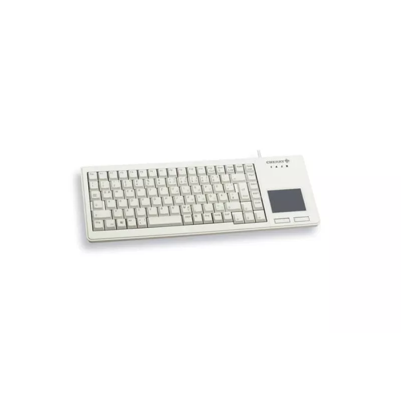 CHERRY XS Touchpad klávesnica univerzálna USB QWERTZ nemecká sivá