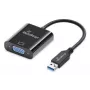 MediaRange MRCS230 video kábel adaptér 0,2 m USB Type-A VGA D-Sub čierny