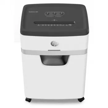 HP OneShred 18CC skartovač čiastočný rez 65 dB 22 cm biela, čierna
