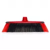 Metla na podlahu VILEDA 143703 s rúčkou, technopolymér, mäkké/tvrdé štetiny, interiér, 130 cm, červená