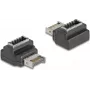 Káblový adaptér DeLOCK 67237 USB Type-E čierny