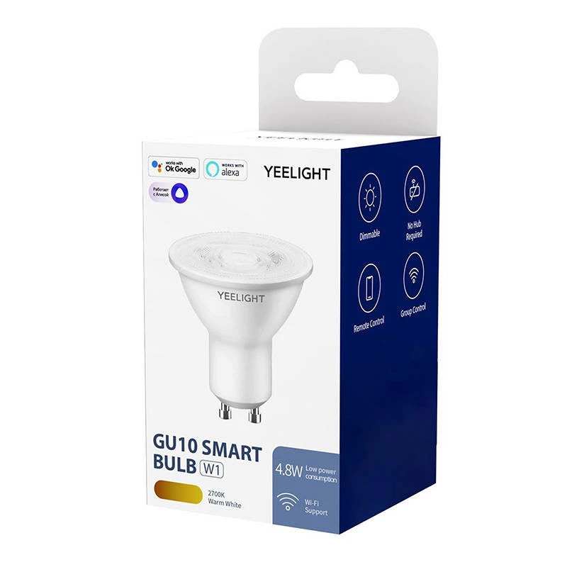 Inteligentná žiarovka Yeelight W1 GU10 (stmievateľná) 1 kus