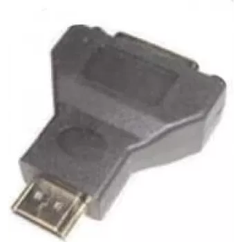 e+p HDMI 5 kábel adaptér DVI 24+1 Pin čierna