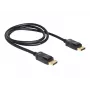 DisplayPort kábel DeLOCK 82423 1 m konektor samec na konektor samec čierny