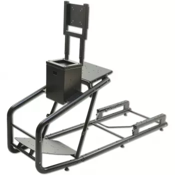 Rám pre simulátor pretekárskeho sedadla, Sim Rig (čierny)