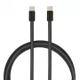 iBOX IKUTC USB-C kábel 60W 1 m čierny