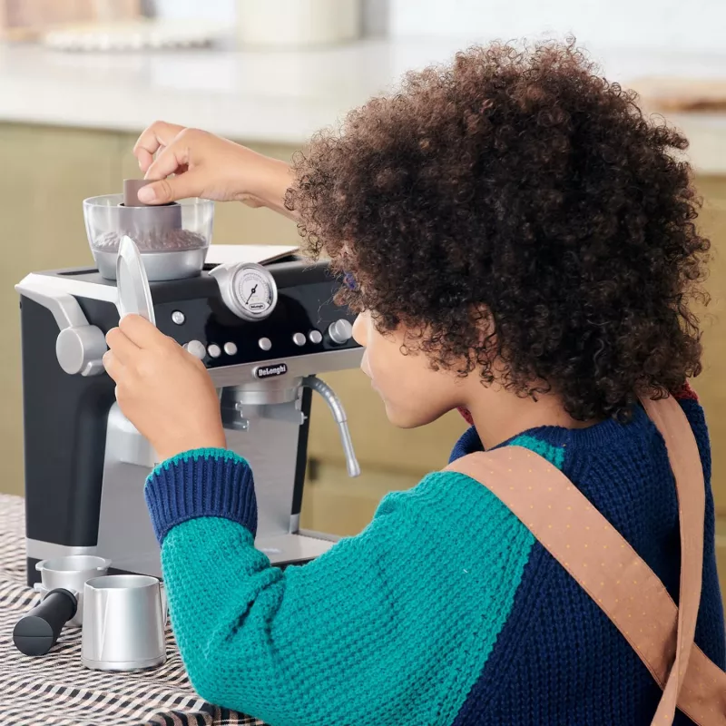 DeLonghi Barista kávovar, detská hračka do domácnosti
