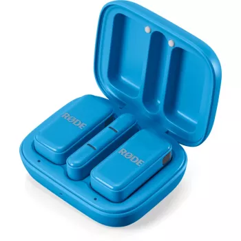 Bezdrôtový lavalier mikrofón Rode Wireless Micro — modrý (WIMICROCBLU)