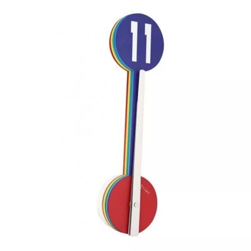 NeXtime hodiny 2995di Colour Guide, Ø 60 cm, nástenné, viacfarebná