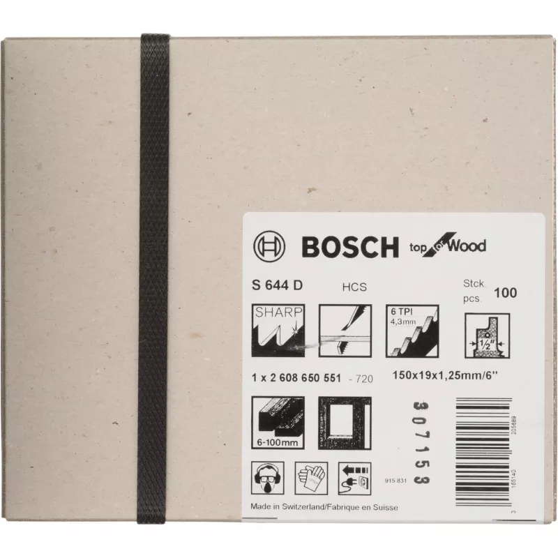 Čepeľ do šablónovej píly Bosch 2608650551