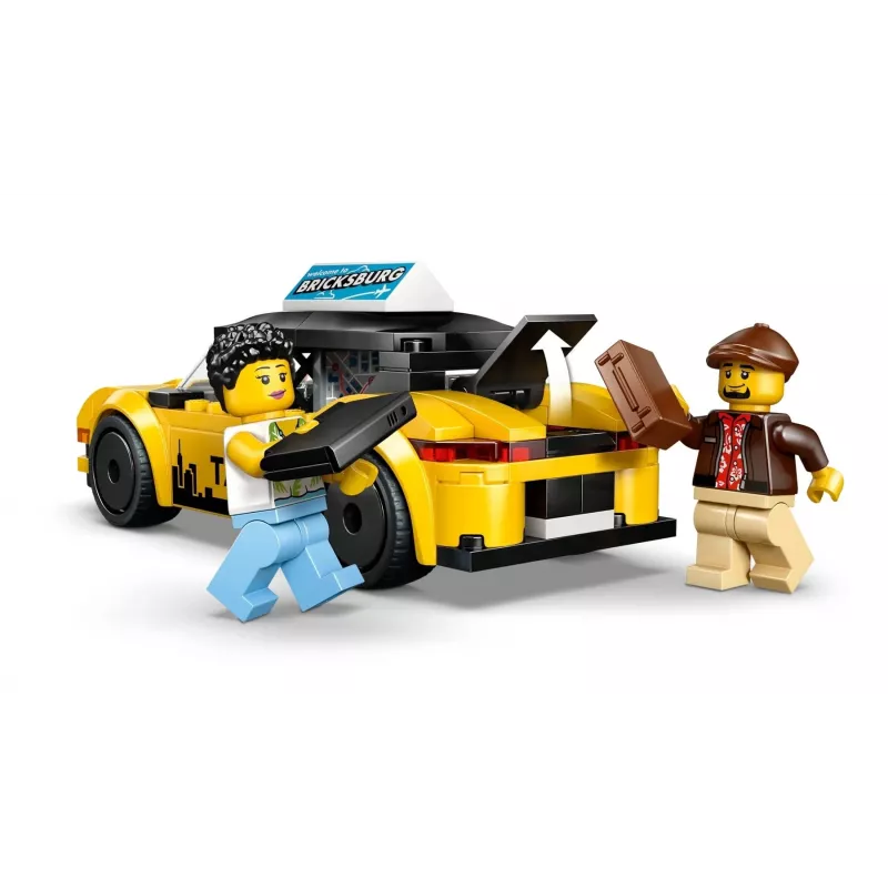 LEGO CITY 60487 Žlté taxi