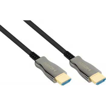 AOC hybridný ultra-high-speed HDMI 2.1 kábel, 8K @60Hz / 4K @120Hz, 48 GBit/s, čierna, 100m, PYTHON (AOC-H21100)