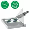 Leitz Precision Home Office rezačka papiera A4, 10 listov, manuálne upnutie, nehrdzavejúca oceľ, A4, 80 g/m², antracitová