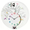 NeXtime kukučkové hodiny 2998wi Cuckoo Round, 30x10 cm, nástenné, biela