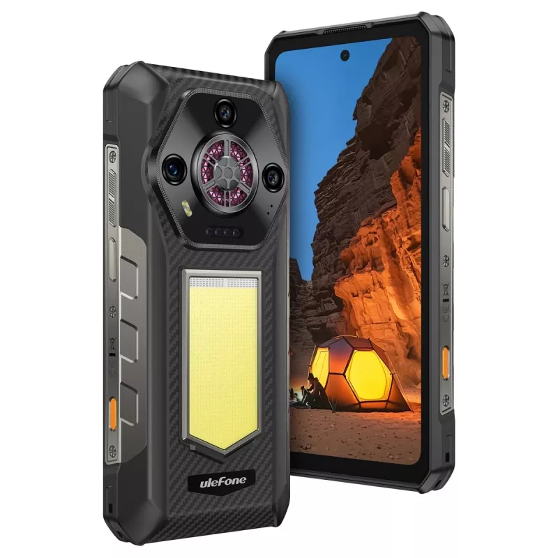 Odolný smartfón UleFone Armor 30 4G s Helio, 12 GB RAM, 512 GB úložisko, čierny, energetická trieda A