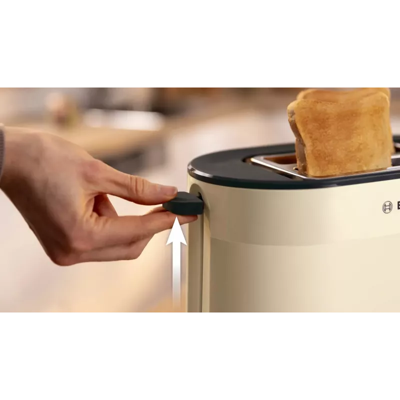 Bosch hriankovač | TAT2M127 MyMoment | výkon 950 W | počet štrbín 2 | materiál tela plast | béžová