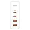 Cestovná nabíjačka Baseus GaN2 Pro Quick 2x USB + 2x USB-C, 100W, EU (biela)