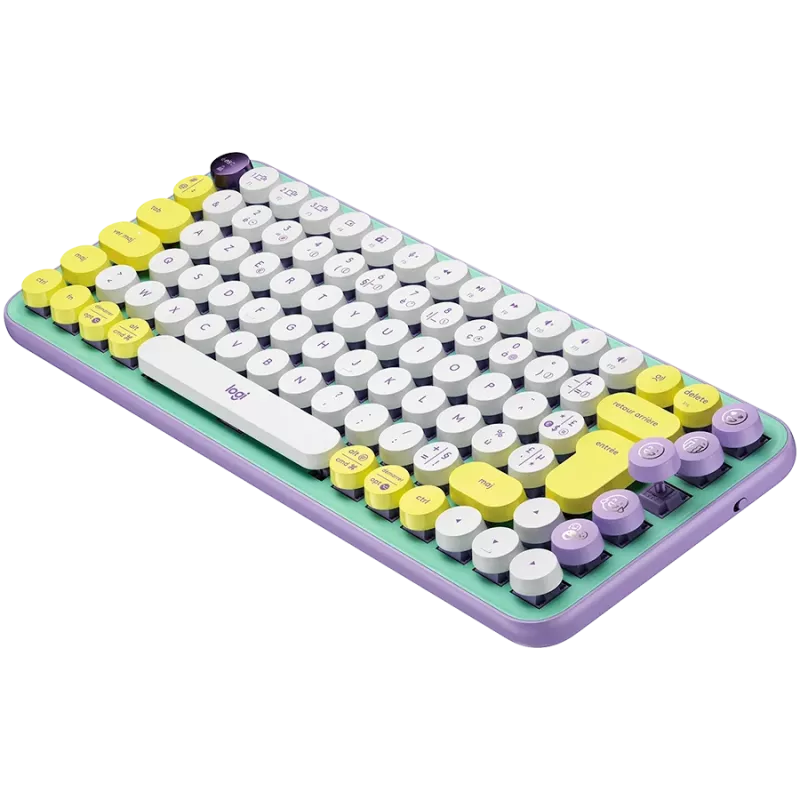 LOGITECH POP Keys Bluetooth mechanická klávesnica - DAYDREAM_MINT - NORDIC