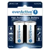 Alkalické batérie everActive Pro LR14 C 1,5 V 8000 mAh — 2 ks