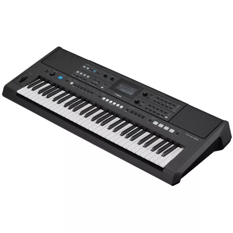 Klávesy YAMAHA PSR-E483 — 61 klávesov prenosná arranger klaviatúra s dynamikou úderu a USB-MIDI