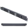 Extralink PoE injektor 12 port 12x 100Mb/s RJ45, Rackmount