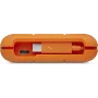 LaCie Rugged Secure STFR2000403 - pevný disk - šifrovaný - 2 TB - externý (prenosný) - USB 3.1 Gen 1 / Thunderbolt 3 (USB-C konektor) - 256-Bi