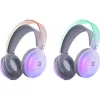 Defender FreeMotion B651 63651 bezdrôtové slúchadlá na uši, Bluetooth 5.3, RGB podsvietenie, 20–20000 Hz, 105 dB, USB-C, AUX, biele
