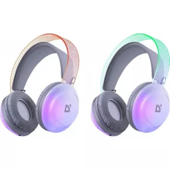 Bezdrôtové náhlavné slúchadlá DEFENDER Freemotion B651 — binaurálne, uzavretá akustika, 20–20000 Hz, 105 dB, USB-C, AUX