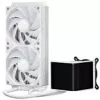 Jonsbo D32 STD PC skriňa + TRYX PANORAMA SE kompletné kvapalinové chladenie, ARGB - 240 mm, biela