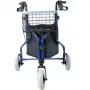 Trojkolkový rollator REHA FUND Barcelna RF-611, modrý
