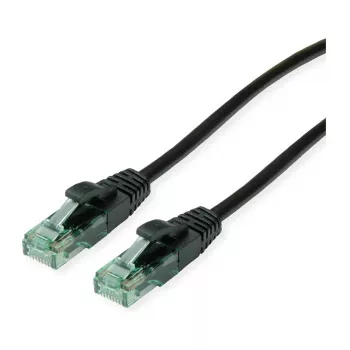 Sieťový kábel ROLINE Recycled Material 21.45.3159 RJ-45 Cat6a 20 m čierna