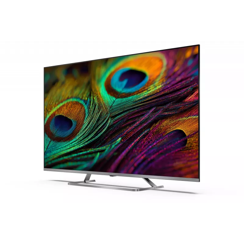 Sharp 4K QLED MiniLED TV | 50JP7265E | 50 inch | Smart TV | Google TV | UHD | strieborná