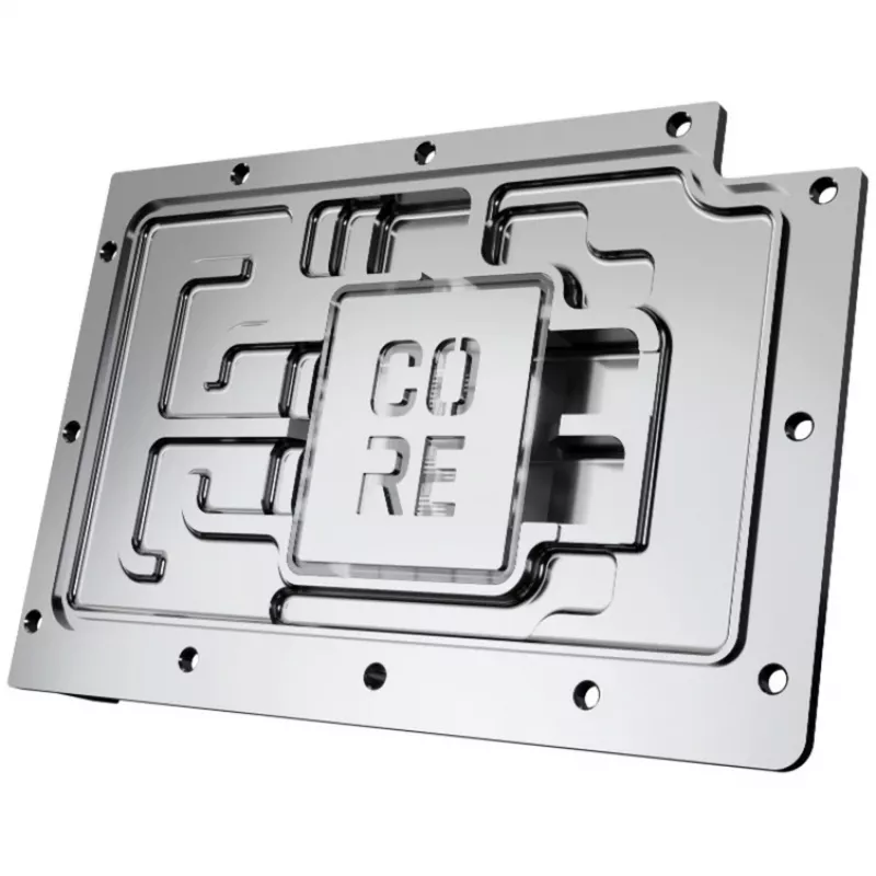 Vodný chladič grafickej karty Alphacool RTX 5080 Phoenix transparentný strieborný s backplate