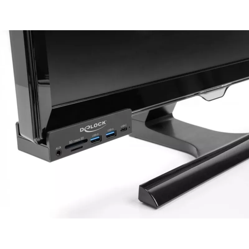 DeLOCK 64285 USB 2.0 Type-A hub 5000 Mbit/s čierny