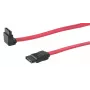 MicroConnect SAT15005A1 kábel SATA, uhlový 90°, SATA 150/300 (1,5/3 Gb/s), samica–samica, 0,5 m