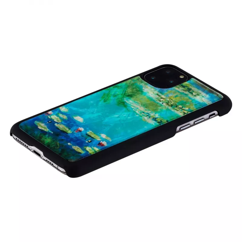 Puzdro na telefón iKins pre iPhone 11 Pro Max – dizajn lekna, čierne