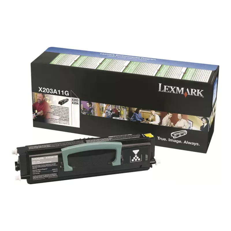 Lexmark toner X203A11G - čierny - kapacita: 2 500 strán (X203A11G)