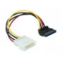 Napájací kábel SATA HDD 4-pin samec zahnutý DeLOCK 60101