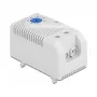 Termostat DELOCK 66823, plastové puzdro IP20, 30 W, 250 V, 10 A, 43×60×33 mm, modrá/sivá