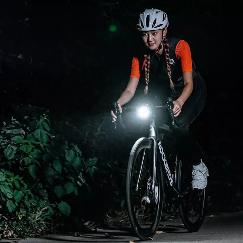 Rockbros RHL1500 predné svetlo na bicykel, 1500 lm, 5000 mAh, IPX6, čierne