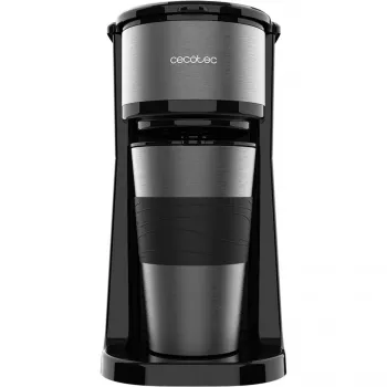 Cecotec Coffee 66 Drop & Go filtrovací kávovar, 700 W, čierna/nehrdzavejúca oceľ
