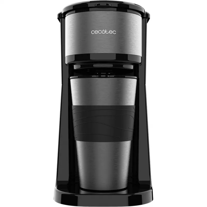 Cecotec Coffee 66 Drop & Go Filtračný kávovar, 700 W, Čierny/Nerezová oceľ