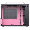 Jonsplus MATX Handle Case Z20 čierno-ružová – Mini/Micro/Flex-ATX skriňa s rukoväťou