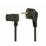 Kábel POWER ANGLED VDE 1.5M/PC-186A-VDE1B-1.5M GEMBIRD