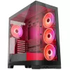 PC skriňa MODECOM Volcano SPACE APEX ARGB Midi Tower, tvrdené sklo, USB-C, podporuje ATX/microATX/Mini-ITX, GPU do 430 mm, CPU chladič do 180 mm