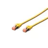 DIGITUS CAT6 S/FTP patch kábel, 5 m, žltý, balenie 10 ks