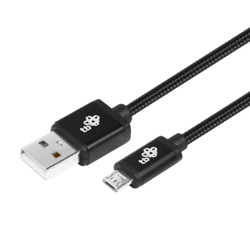 TB Micro USB - USB 1,5 m kábel čierny (AKTBXKU2SBA150B)