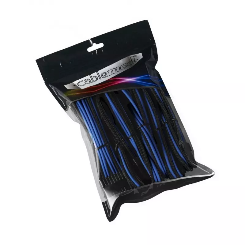 Interný napájací kábel CableMod CM-PCAB-BKIT-NKKB-3PK-R čierny modrý 250mm