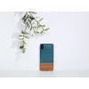 Puzdro na smartphone man and wood pre iPhone XS Max — Denim čierna